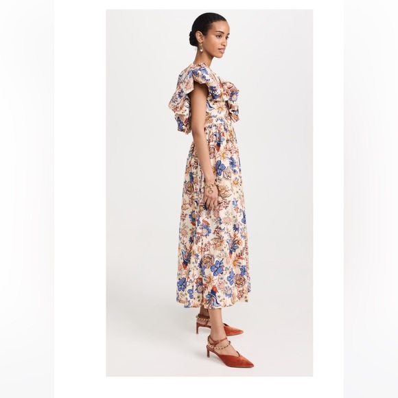 Ulla Johnson Francesca Dress in Magnolia print - Picture 4 of 10